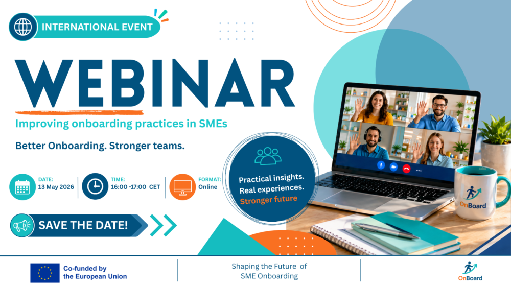 Upcoming Webinar: Better Onboarding. Stronger Teams.  Improving Onboarding Practices in SMEs