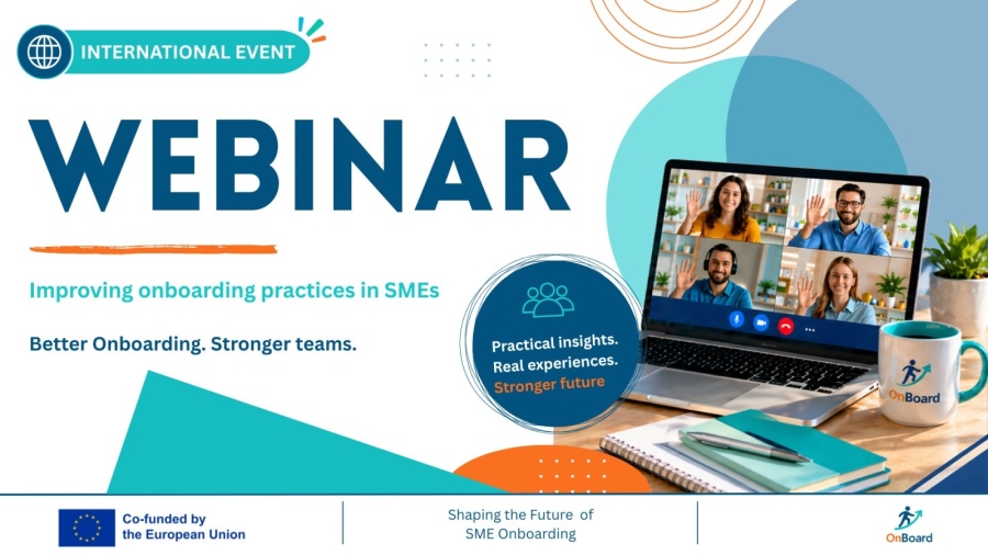 International Webinar Highlights the Importance of Better Onboarding in SMEs